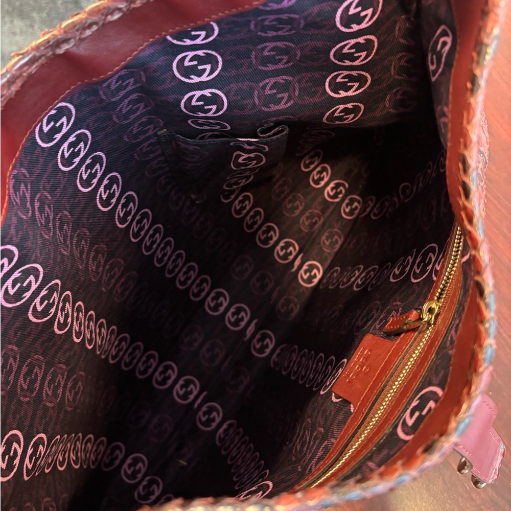 Vintage Gucci Jackie Python Hobo - image 3